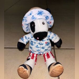 Chick-fil-A Summer 2025 Tropical Cow Plush in Aloha Shirt and Bucket Hat Sandals